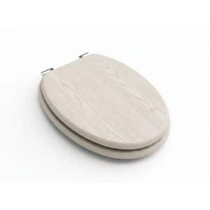 Abattant Wc Mdf Bords Ronds 18 Pouces
