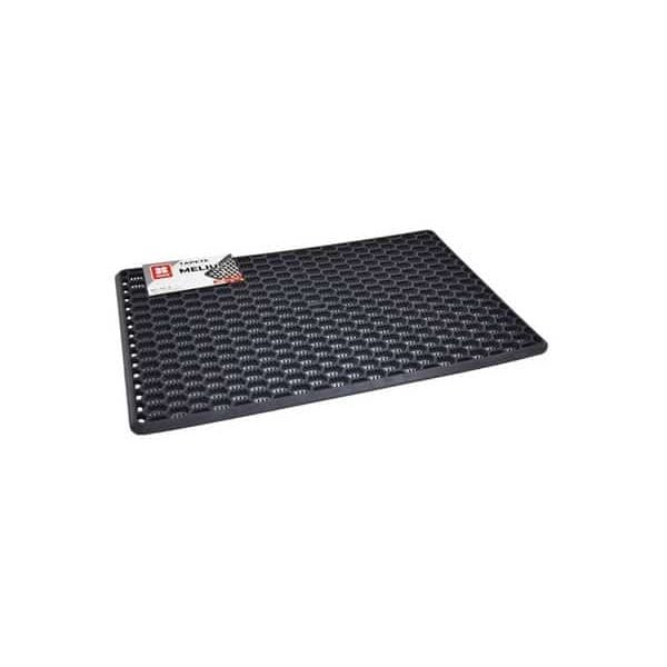 Tapis d’entrée rectangulaire à carreaux 61 x 38 x 2 cm