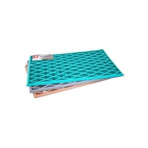Tapis d’entrée rectangulaire melius 62 x 41 x 2 cm