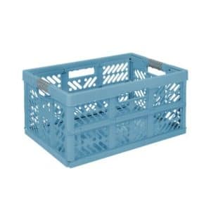 Caisse Pliable Bleu Eco Ben 54X37X28Cm