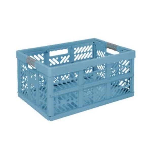 Caisse Pliable Bleu Eco Ben 54X37X28Cm
