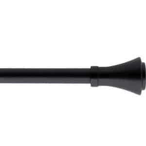 Kit 120‑210 cm ø19 brasserie noir mat