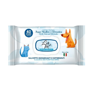 Lingettes Hygiéniques et Nettoyantes  à l'eau micellaire 40 pièces