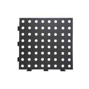 Dalle Clic Deck Golf Noire 33 × 33 × 2 Cm