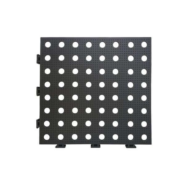 Dalle Clic Deck Golf Noire 33 × 33 × 2 Cm