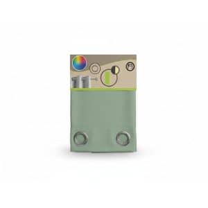 Rideau occultant vert olive 140 x 240 cm