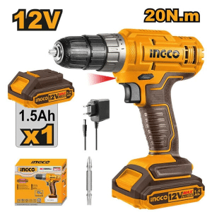 Perceuse sans fil 12v  20 nm mandrin 10 mm