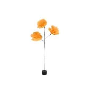 Branche artificielle plume sur base noire 45 cm