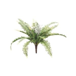 Plante artificielle fern glitter verte 54 cm