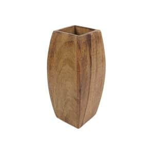 Vase en bois de manguier 30 cm