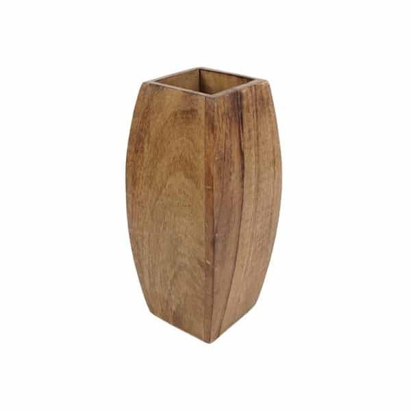 Vase en bois de manguier 30 cm
