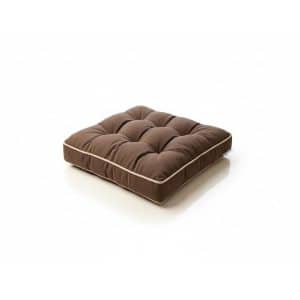 Coussin animal marron en polyester 100x60cm pour chien