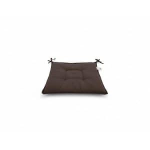 Coussin De Chaise Marron Polyester 39 X 39 X 3 Cm