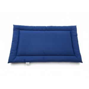Coussin animal bleu en polyester de 90x60x3 cm pour chien