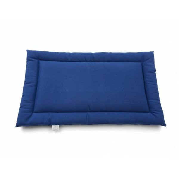 Coussin animal bleu en polyester de 90x60x3 cm pour chien