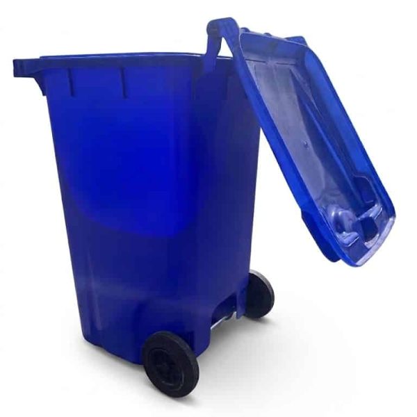 Poubelle à déchets 240l bleu