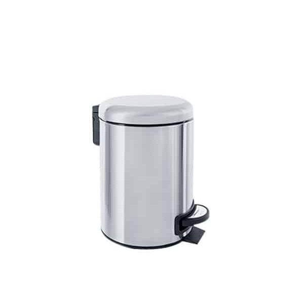 Poubelle À Pédale 3 L Inox Mat