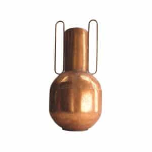 Vase Charles en métal cuivré 54 cm