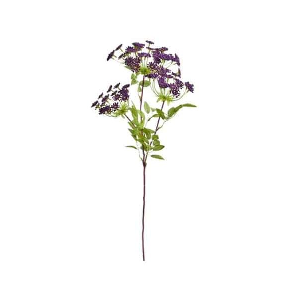FLEUR ARTIFICIELLE ANETHUM VIOLET 75CM
