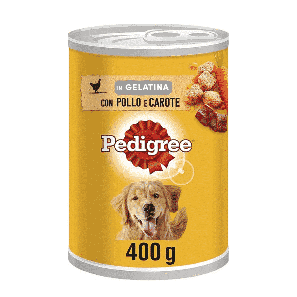 Pedrigee pour chien adulte au poulet et aux carottes  400 g