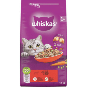 Croquettes pour chat adulte au bœuf 1,9 kg