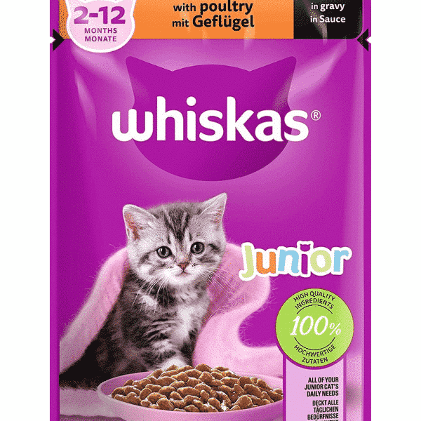 Sachet pour chaton Junior & Kitten 85 g