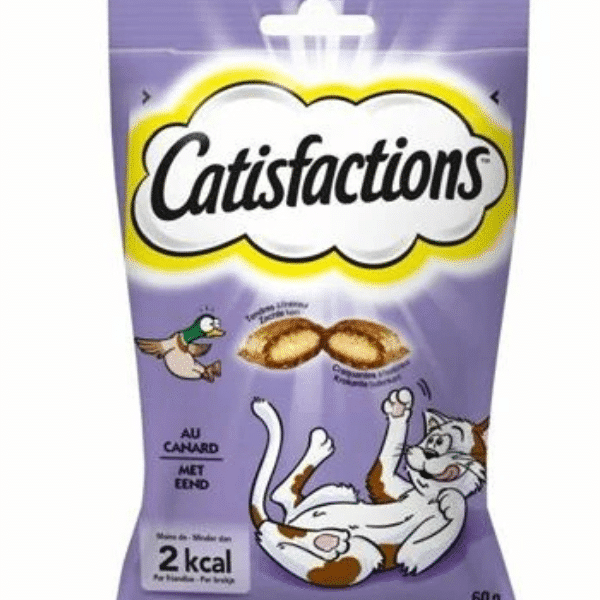 Friandises au canard pour chat et chaton 60 g
