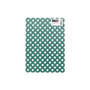 Panneau Treillis En Polypropylène 60X80X0,5Cm Vert