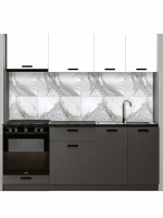 Cuisine moderne avec meubles en bois