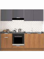 Cuisine modulaire 220 cm teak