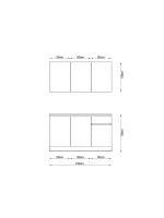 Cuisine modulaire 150 cm poyraz – Image 2