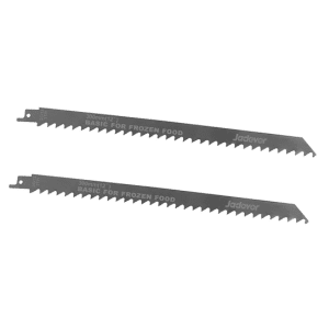 Set 2 lame pour scie sabre en acier inoxydable 300mm 3 dents par pouce jadever