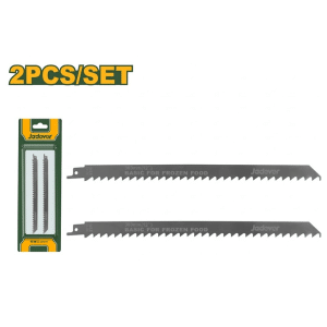 Set de 2 lames scie sabre en acier inoxydable 300mm  8 dents par pouce jadever