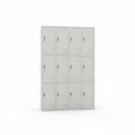 Armoire métallique 12 casiers pour rangement sécurisé