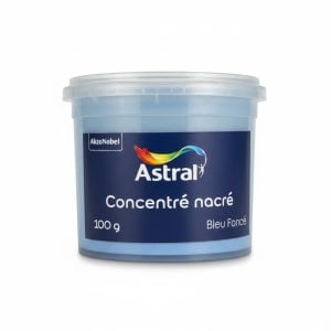 Concentré nacré Bleu Foncé 100g Astral pour peinture