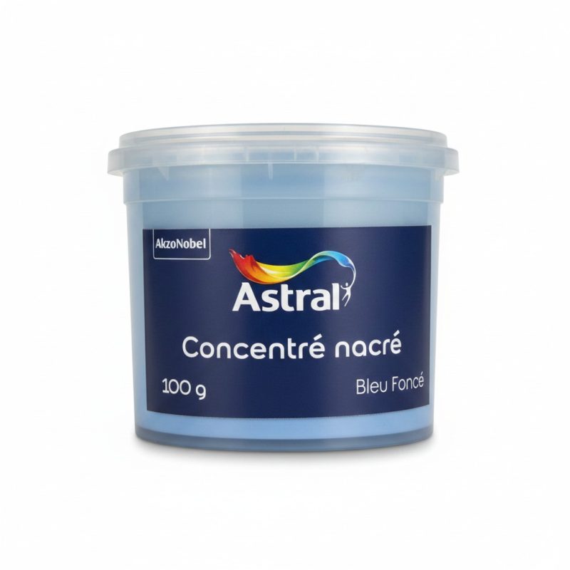 9346821 Concentré nacré Bleu Foncé 100g Astral pour peinture