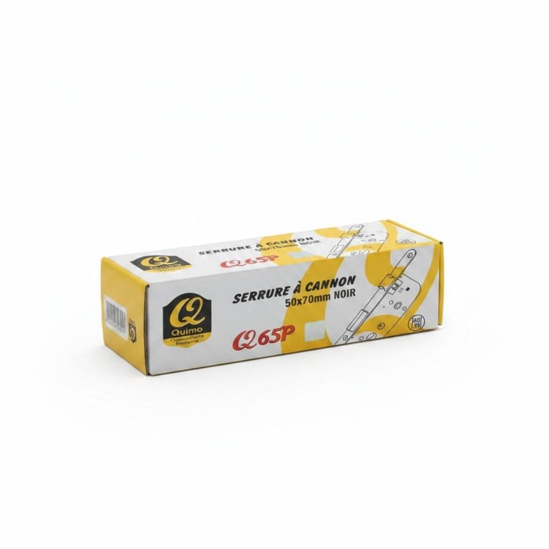 Serrure à Cannon Q Q65P 50x70mm Noire