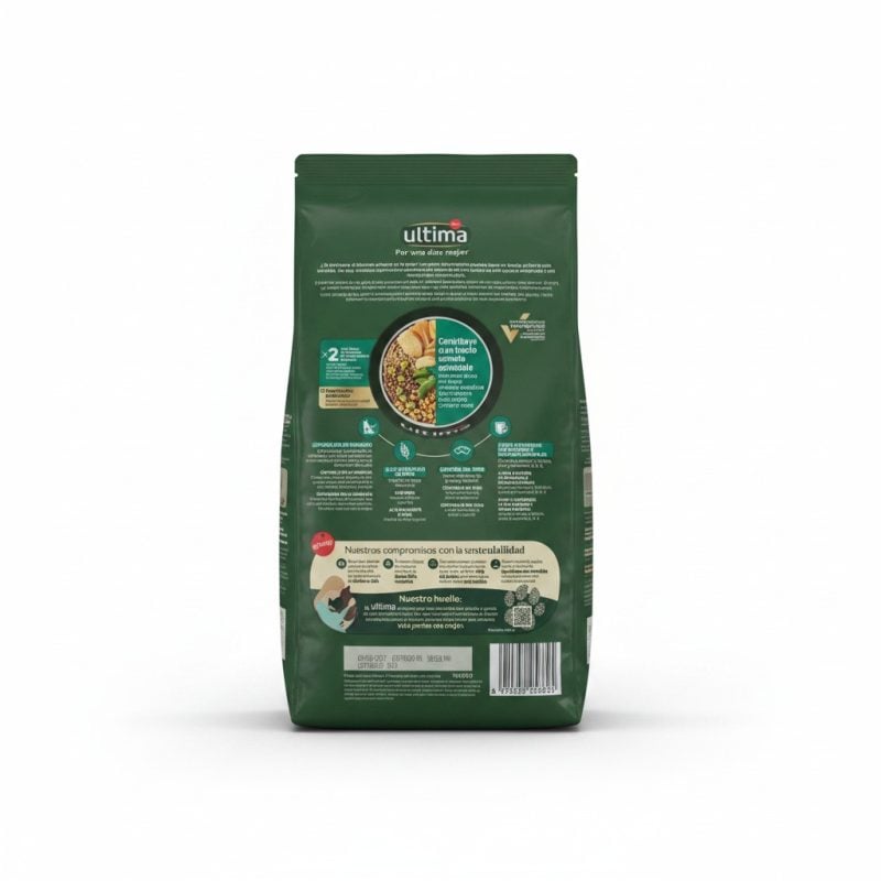 9802031 Croquettes Chat Stérilisé Tractus Urinaire Poulet Ultima 1,5kg