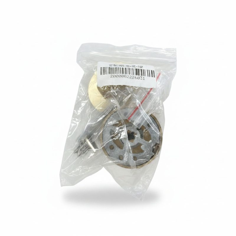 9710801 Rosace de Porte WC Ronde Vetra Finition Dorée