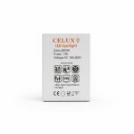 Spot LED GU10 7W 3000K Jaune CELUX