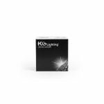 Spot Apparent Rond GU10 Noir 95mm 12V KG Lighting