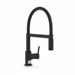Mitigeur de cuisine LINA L Swivel Noir Mat Franke