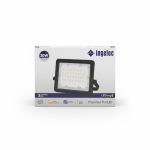 Projecteur Plat LED 30W 6500K IP65 Noir Ingelec