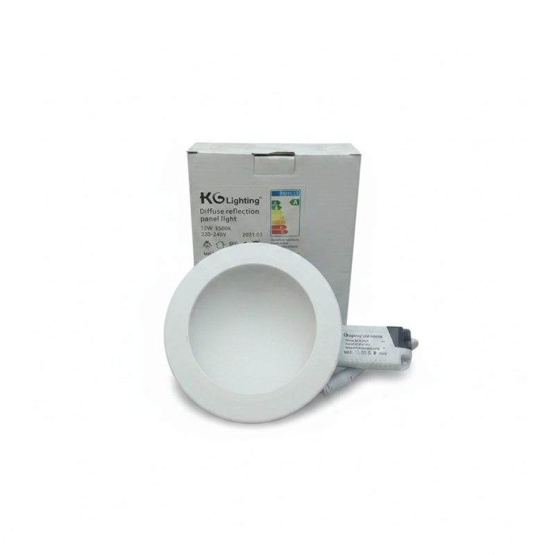 Panel LED Rond Encastré 12W 6500K KG Lighting