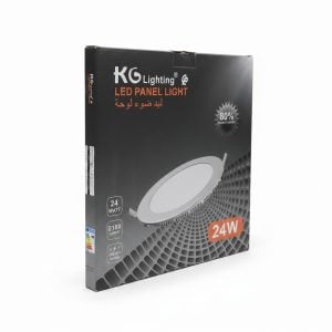 Panel LED Encastrable Rond 24W 6500K KG Lighting