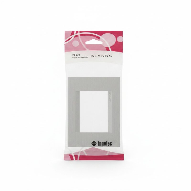 9619021 Plaque de finition 3M Gris Chiné Alyans Karla