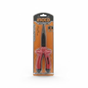 Pince à Long Nez Isolée 1000V 200mm INGCO HILNP01200