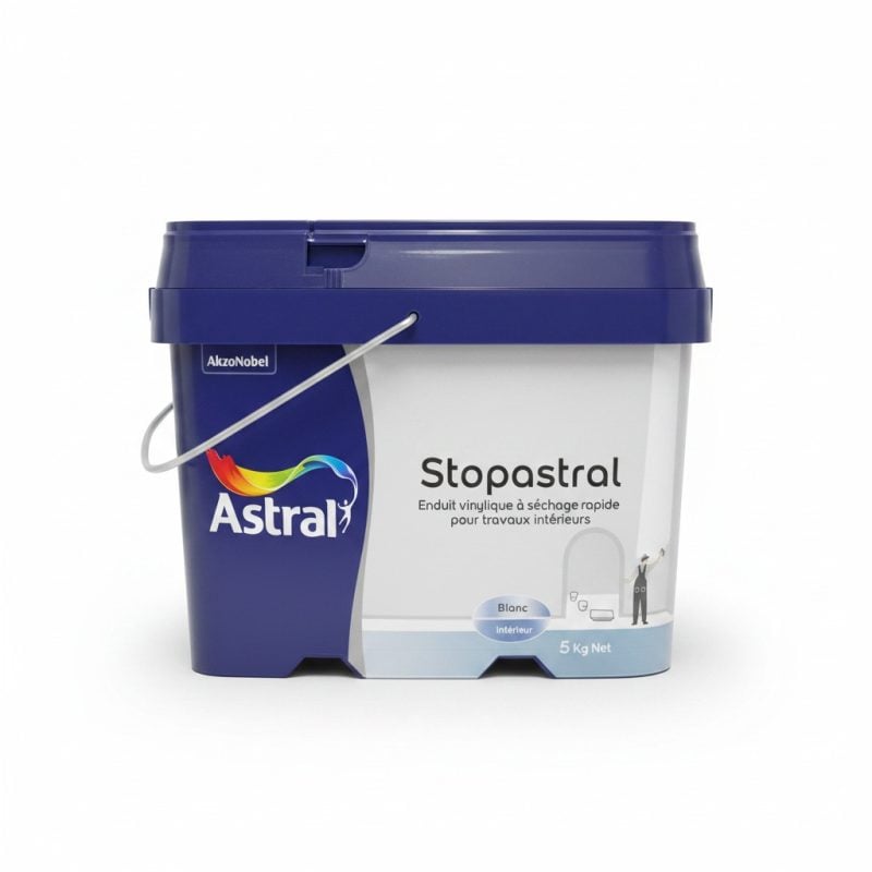 9343841 Enduit vinylique Stopastral 5kg séchage rapide Astral