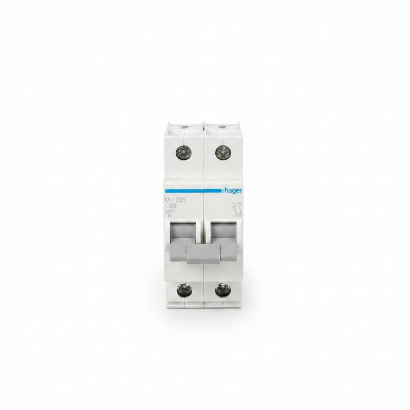 Disjoncteur Bipolaire 2P 25A B25 3kA Hager MV 225