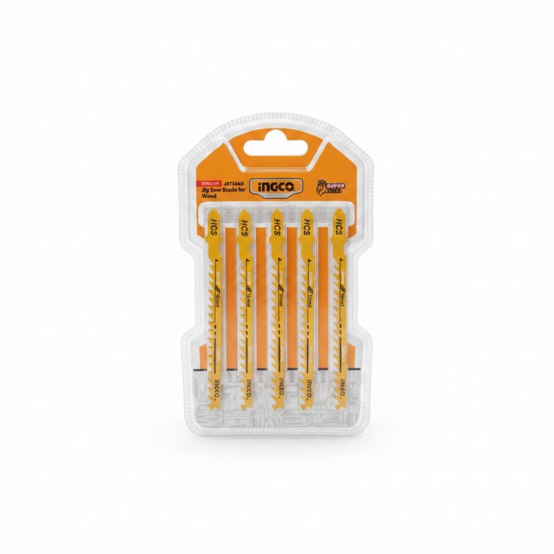 Lames de scie sauteuse bois JBT244D INGCO (5 pièces)